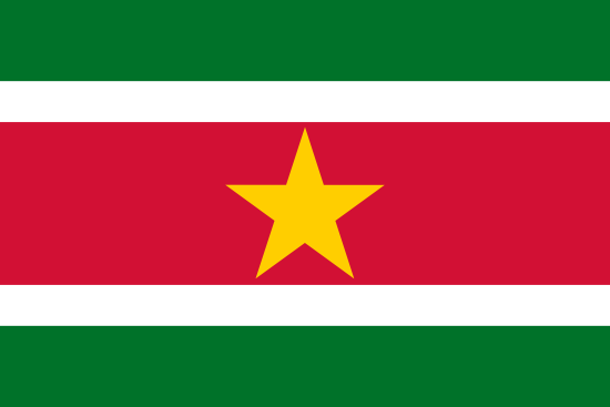 پرچم Suriname